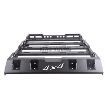 2021 new arrival pickup car truck Universal Blacdesign 4x4 auto accessoriesk Steel Roof Rack rail Basket