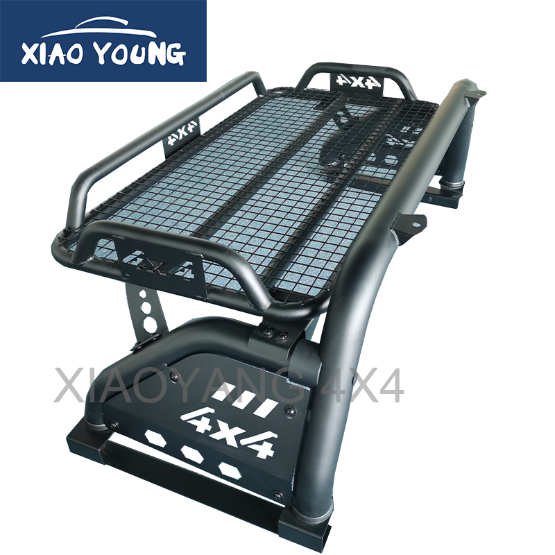 Steel Roll Bar With Basket For Ranger Hilux Dmax Triton Amarok