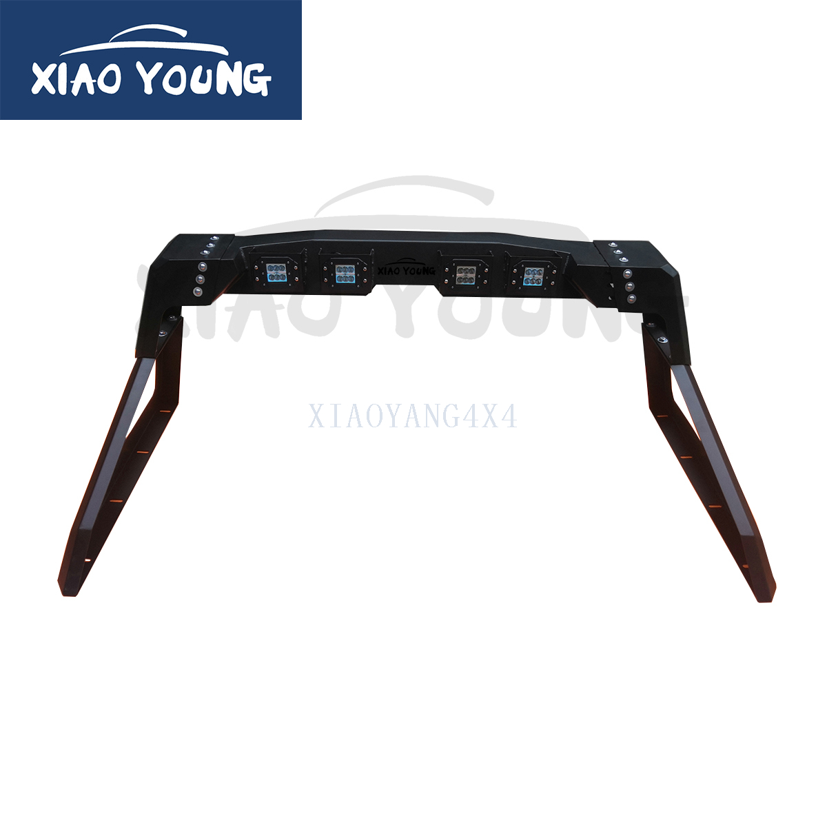 Factory Outlet Black Steel Pickup 4x4 Auto Accessories roll bar For Hilux Vigo Revo Np300 Triton Dmax Amarok BT50 Ranger