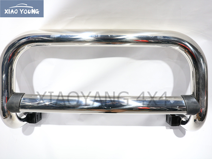 3 Inch Stainless Steel Grille Guard Bull Bar Front Bumper For Hilux Revo 2015+