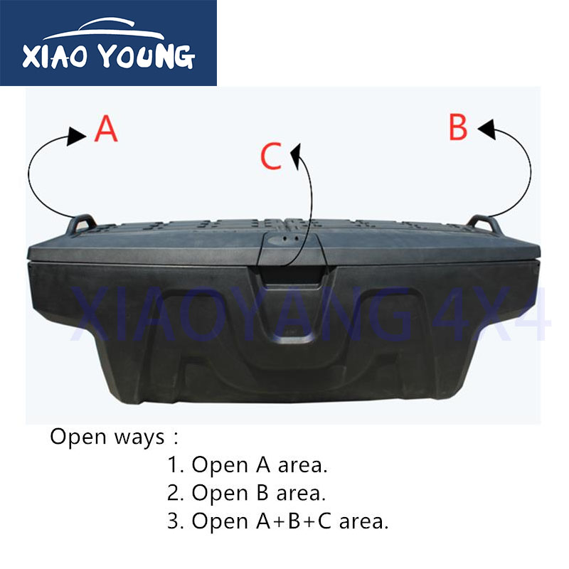 ABS Plastic Universal Pickup Truck Tool Box