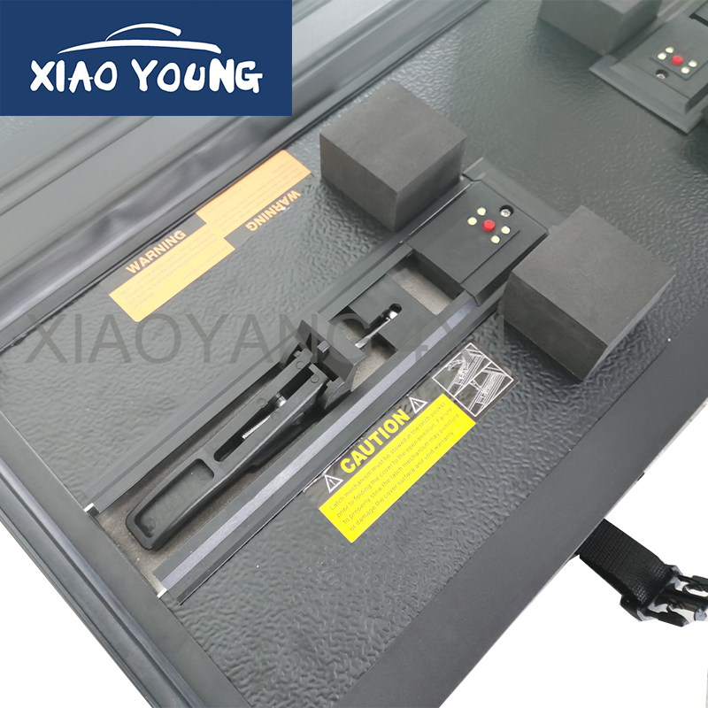4WD Auto Accessories Aluminum Tri Folding Hard Pickup Tonneau Cover Bed Cover For Triton Hilux BT50 Dmax Double Cab