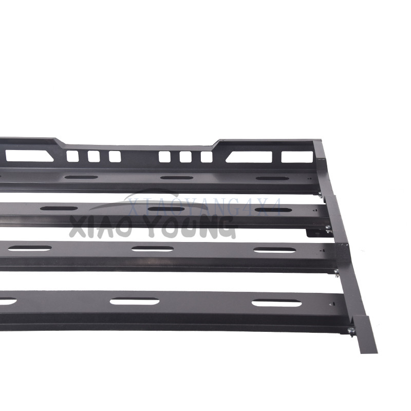 2021 new arrival pickup car truck Universal Blacdesign 4x4 auto accessoriesk Steel Roof Rack rail Basket